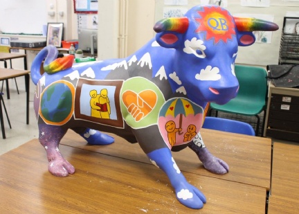 Bulls in the City - Art Trail view on our news page